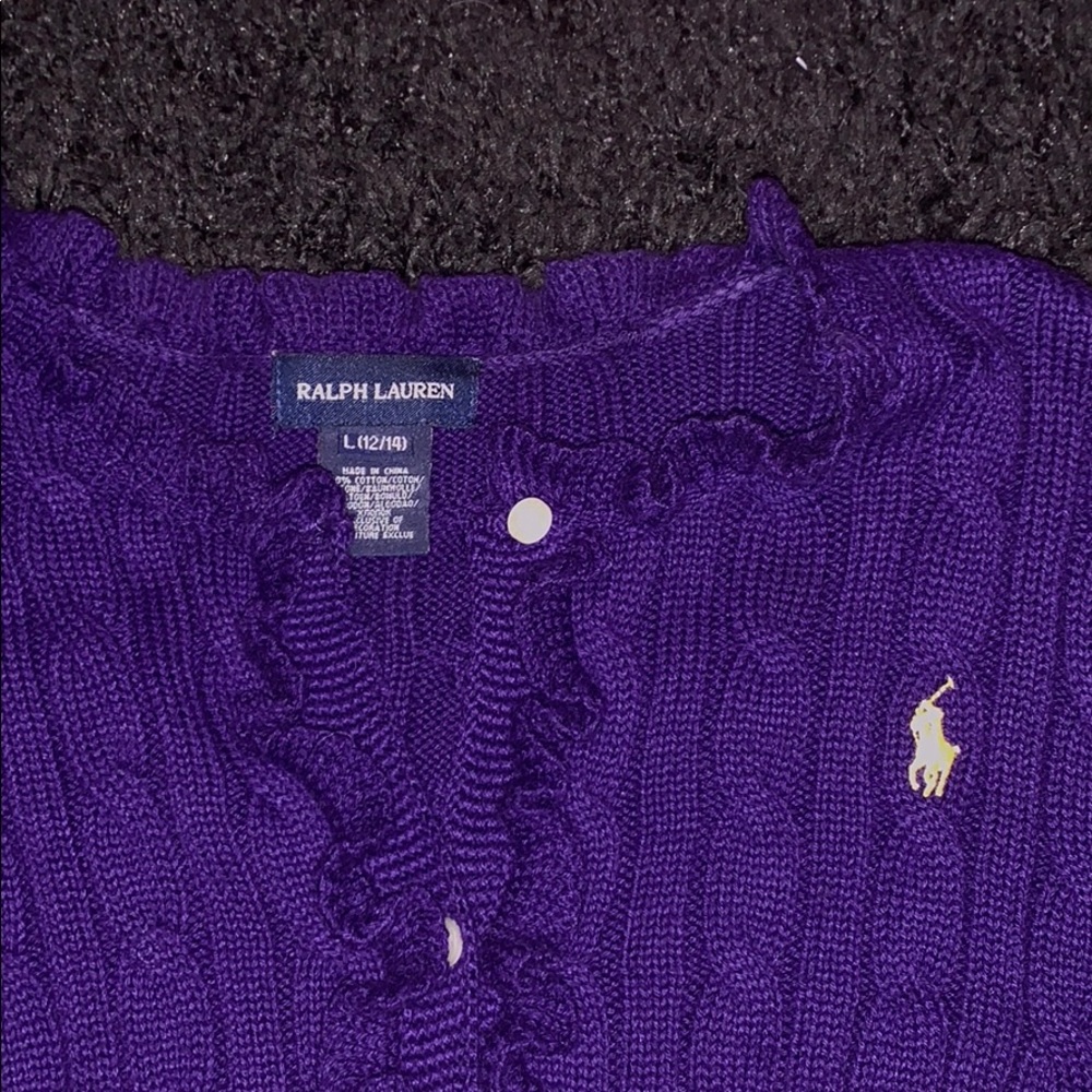 polo sweater 💜